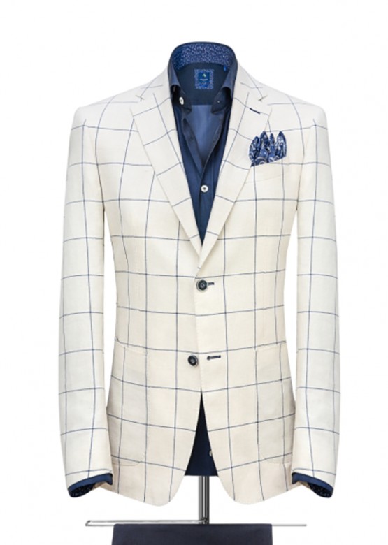 alt='Sacoul Smart Casual Adelin poate face parte dintr-un outfit care poata sa contina si vesta, alaturi o pereche de jeans sau pantaloni chino si o pereche de pantofi loafers .'